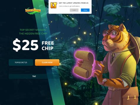 lucky tiger casino no deposit bonus|Lucky Tiger Casino Bonus .